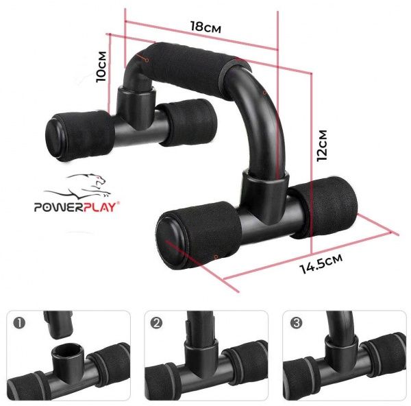 Упоры для отжимания PowerPlay PP_4316 2 шт. 115x24 см 