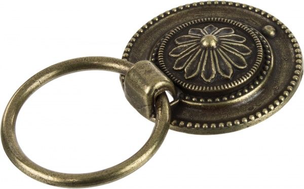 Меблева ручка d46 мм антична мідь REI 2008.46