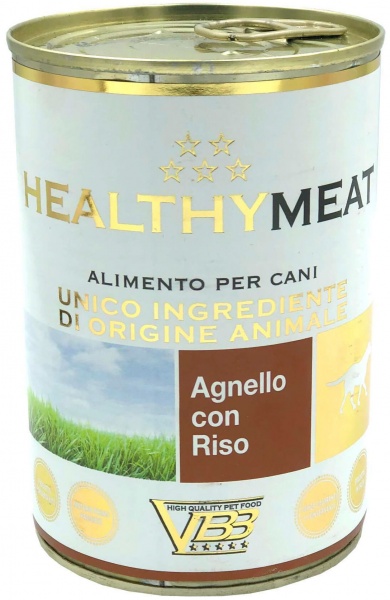 Корм Healthy Meat паштет монопротеин ягненок 400 г