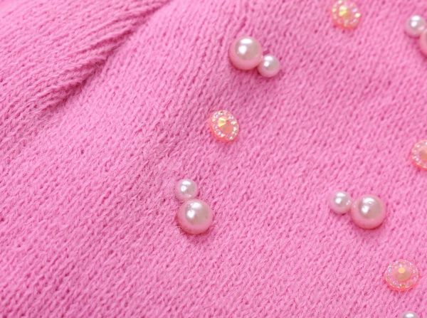 Шапочка детская для девочки Kraft+ 9710 р.50-52 ярко-розовый 