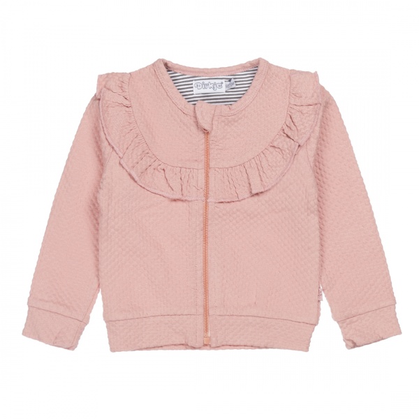 Кардиган для девочки Dirkje р.116 пудровый V42220-35 