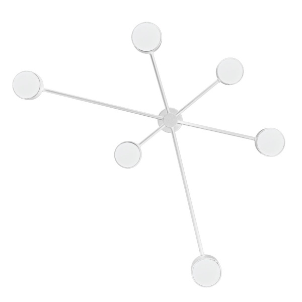 Люстра потолочная Светкомплект G TIME F 6xGX53 белый 