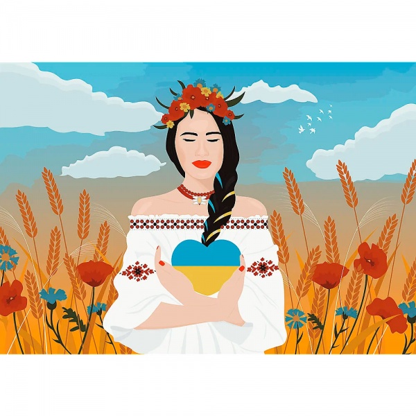 Пазл Trefl Сердце Украины 1000 элементов 10735