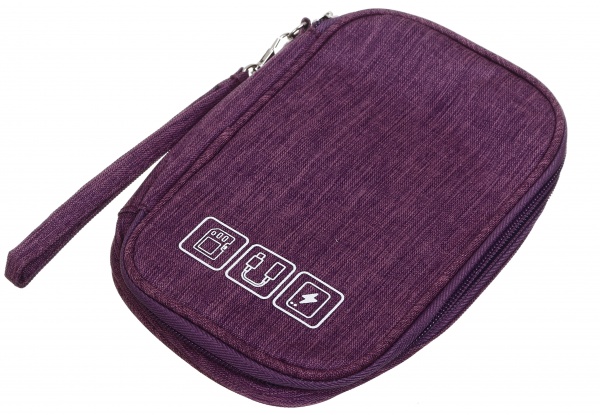 Органайзер для цифрових аксесуарів, комплектуючих 18.5х11.5х4.5 cм фіолетовий RH532p 
