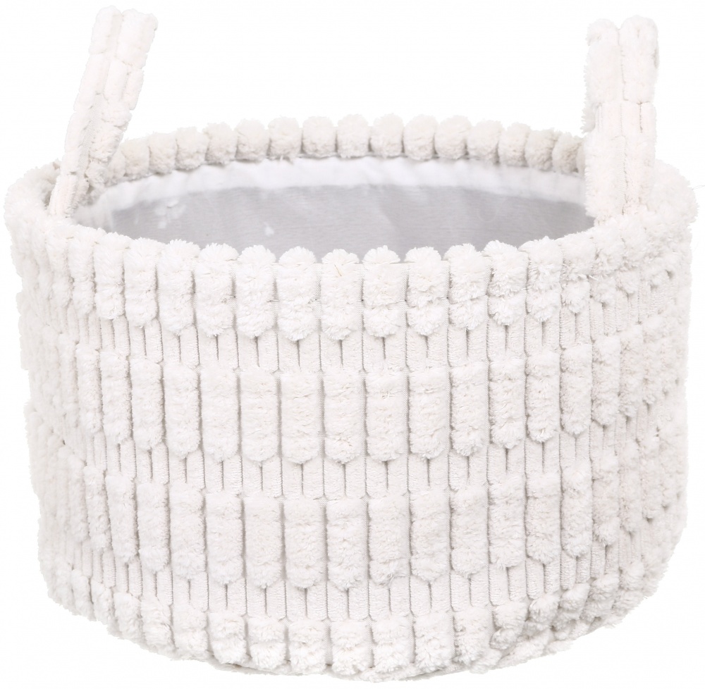 Кошик Velvet М 27x16 см EG92598W білий