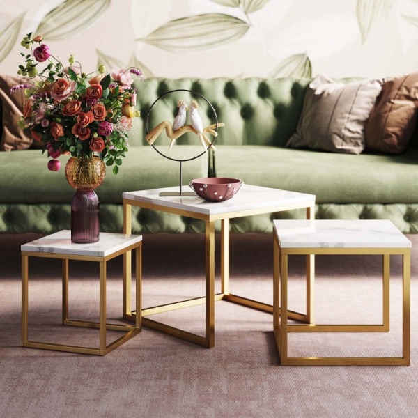 Ваза KARE Design Marvelous Duo 31 см желто-фиолетовая 