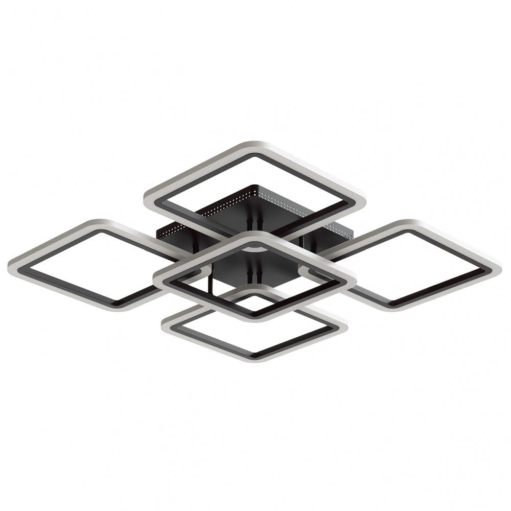 Светильник светодиодный Hopfen FENSTER 4+1 BK 95 Вт LED-модуль черный