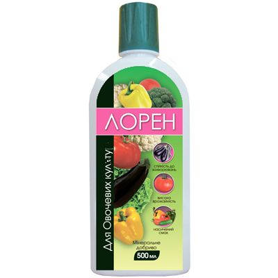 Удобрение Loren для овощных культур 0.5 л