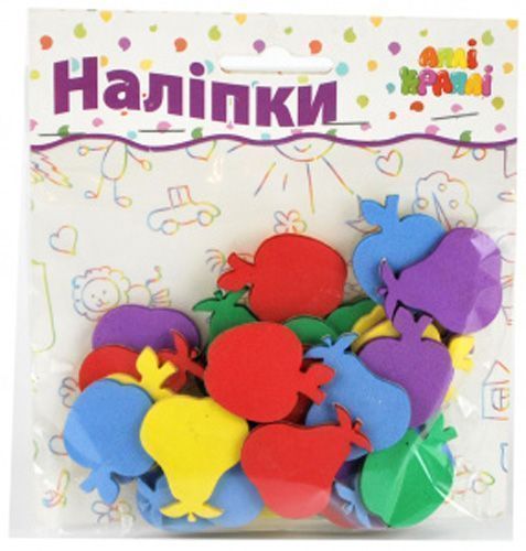 Набір наліпок МякіФрукти №1 20 шт.
