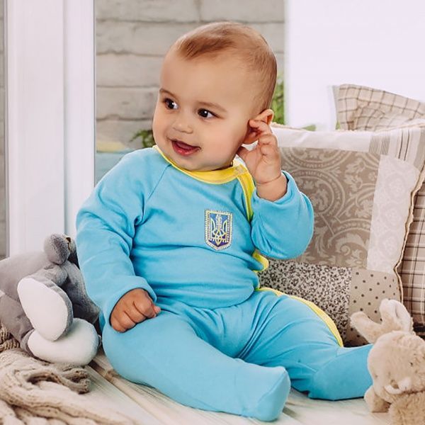 Человечек Lucky tots р.56 голубой 1602 