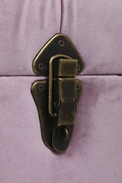 Сундук-пуф Shic B розовый, 71,5х37х36,5 см велюр 