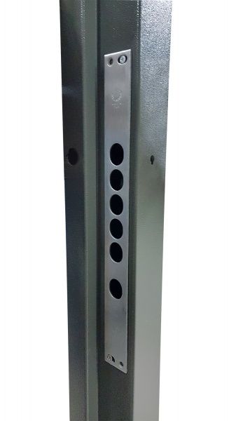 Двері вхідні Булат Максимум 166 сланець темний 2050x850мм ліві