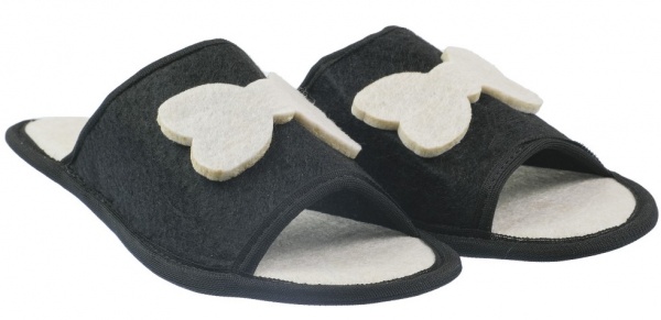 Тапки домашние FX Shoes FX shoes 2030 р.40/41 черный 