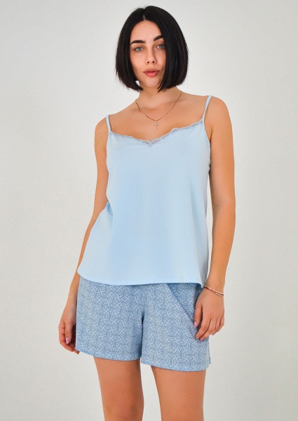 Пижама женская Verona Verona 1432/16079 р. 46 голубой