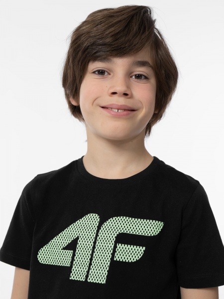 Футболка 4F TSHIRT M0794 4FJAW23TTSHM0794-20S р.134 черный