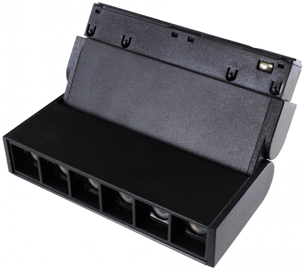 Магнитный трековый прожектор Lezard 6 Вт 4200 К черный ZDGS-6T