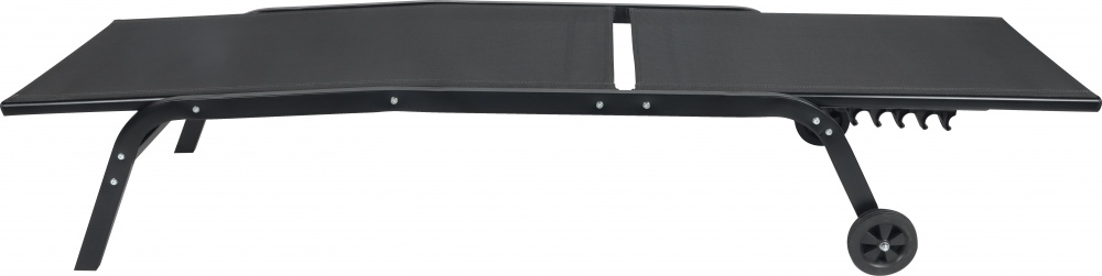 Шезлонг Indigo 55x185 см темно-графітовий