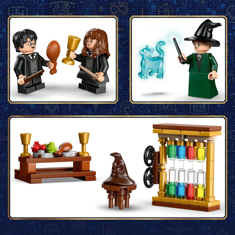 Конструктор LEGO Harry Potter Замок Хогвартс: Церемония распределения по факультетам 76460