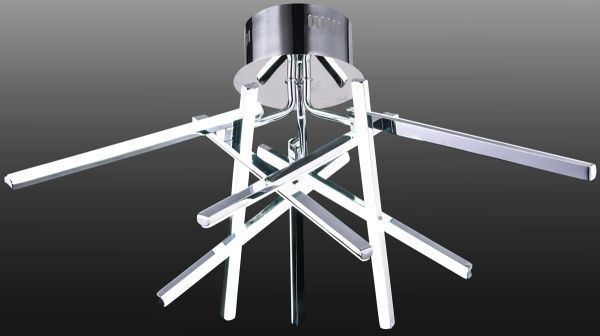 Люстра светодиодная Геотон GTN-615С 48172 40 Вт хром 