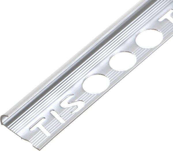 Порожек алюминиевый НАП10 TIS скрытый крепеж 2700 мм серебро 