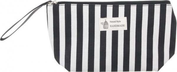 Косметичка Смужка B5108 чорний 