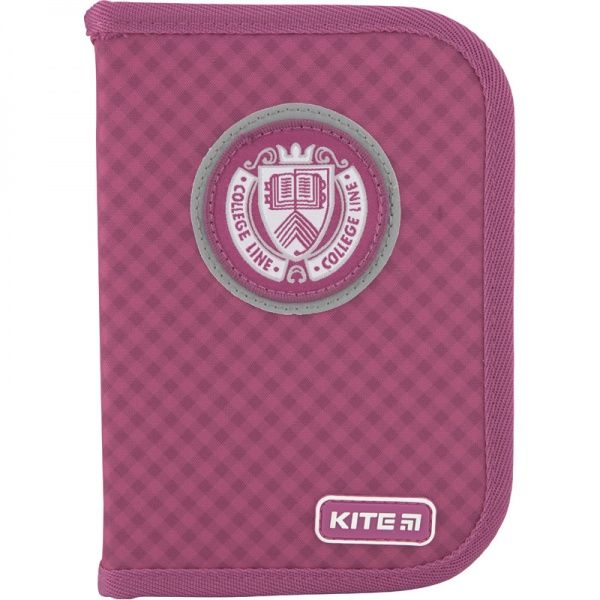 Пенал 622 College line KITE темно-розовый