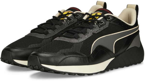 Кроссовки Puma FERRARI SPEEDFUSION 2.0 PUMA BLACK-ASPHA 30752101 р.44,5 черный