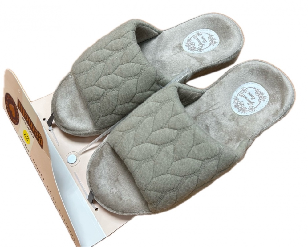 Тапки домашние Gemelli КОЛОСОК 1 р.41 серый