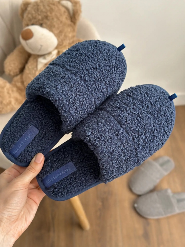 Капці дитячі Twins TEDDI р.30-31 темно-синій 10409