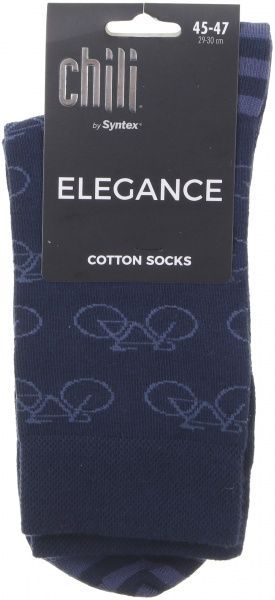 Шкарпетки чоловічі CHILI ELEGANCE 163 р. 29 синій 