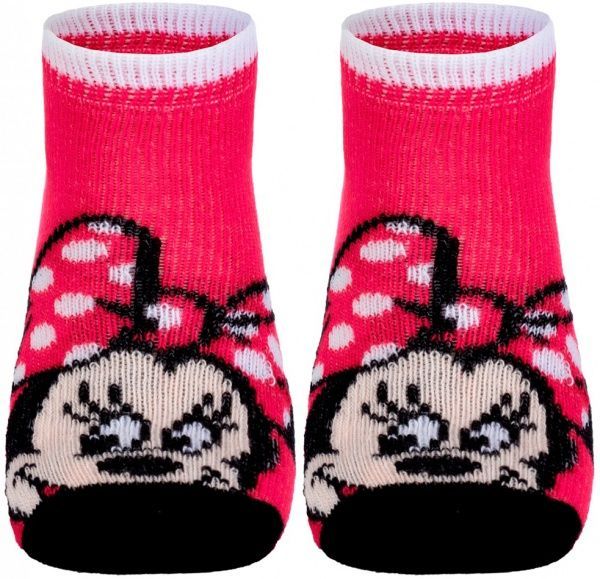Носки детские Conte-Kids DISNEY 361 17С-126/1СПМ р.10 малиновый черный 