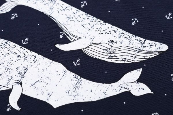 Футболка Фламінго Якоря р.74 темно-синій 622-125-9 