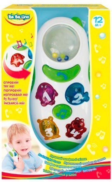 Розвиваюча іграшка Bebelino Музичний телефон зі світлом 58031