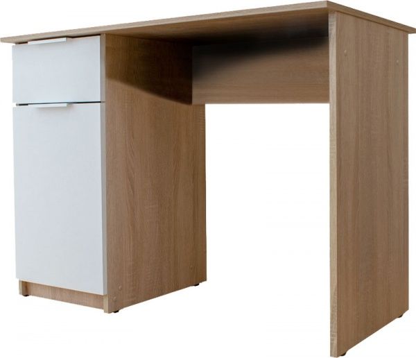 Стіл письмовий DC Валли дуб сонома/білий 