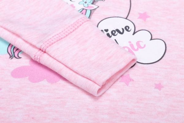 Піжама дитяча для дівчинки Luna Kids єдиноріг р.92 рожевий 