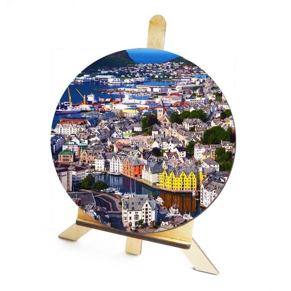 Пазл дерев'яний Вражаюча Норвегія 300х300 мм ZABAVA 