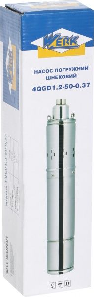 Насос заглибний глибинний Werk 4QGD1.2-50-0.37 4QGD1.2-50-0.37 