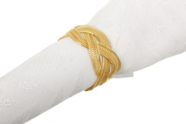 Набор колец для салфеток Golden Mistery 13х11х4,8 см 6 шт