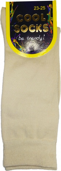 Шкарпетки жіночі Cool Socks 17721 р.23-25 бежевий