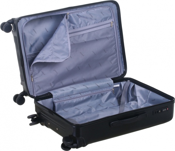 Чемодан 62 л черный LS22300 59х42х25 ABS 