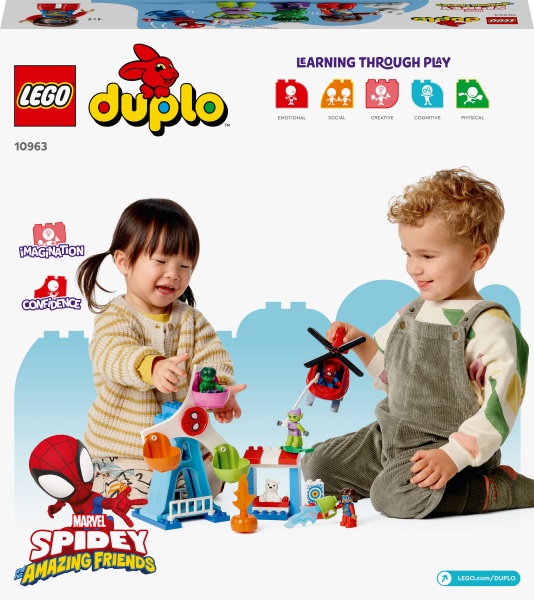 Конструктор LEGO DUPLO Людина-Павук і друзі: Пригоди на ярмарку 10963