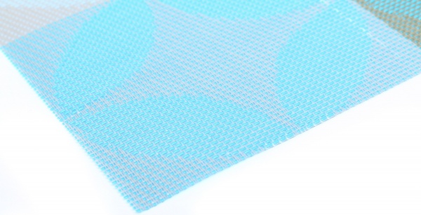 Коврик для сервировки Colorful Mix 30х45 см голубой Eurogold