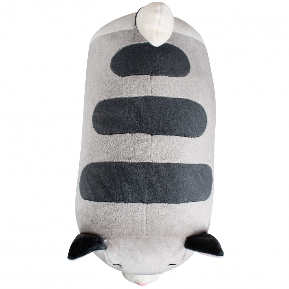 М'яка іграшка подарункова INKATOYS Котик лежебока сірий PUFK1_SU