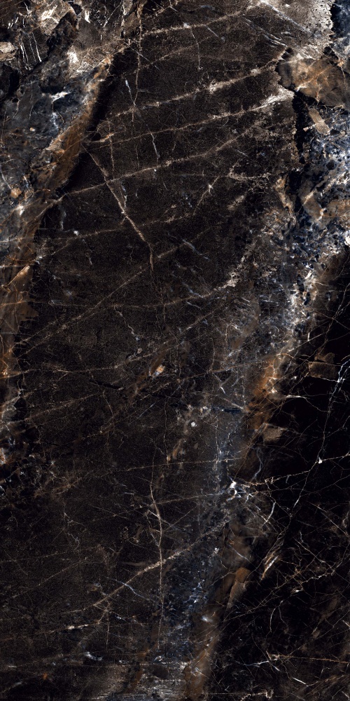 Плитка Cerossa Ceramica Allure black high glossy 60x120 см