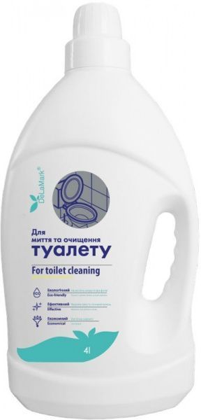 Моющее средство DeLaMark для туалета с ароматом лимона 4 л 