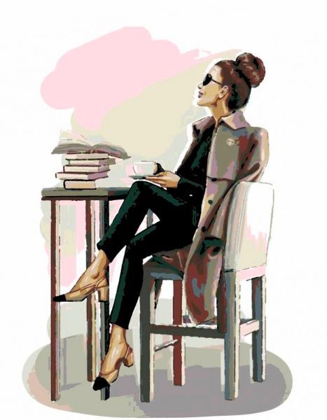 Картина по номерам Леди Rosa Start 