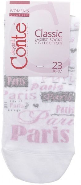 Шкарпетки Conte Classic 16С-26СП 120 р. 23 білий 