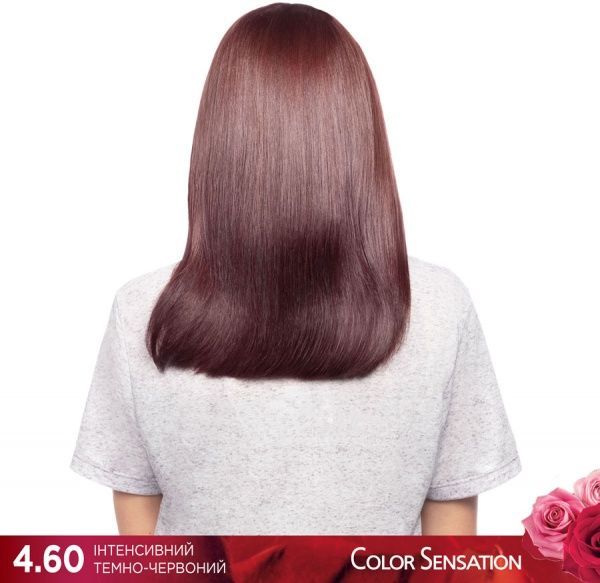 Крем-фарба для волосся Garnier Color Sensation №4.60 інтенсивний темно-червоний 110 мл