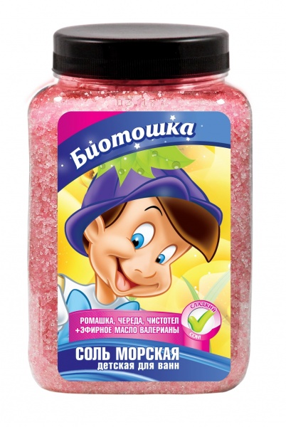 Соль для ванны Bioton Биотошка 750 г