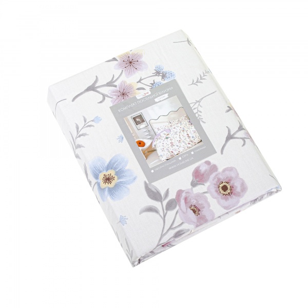 Комплект постільної білизни Селін сімейний різнокольоровий Homeline 